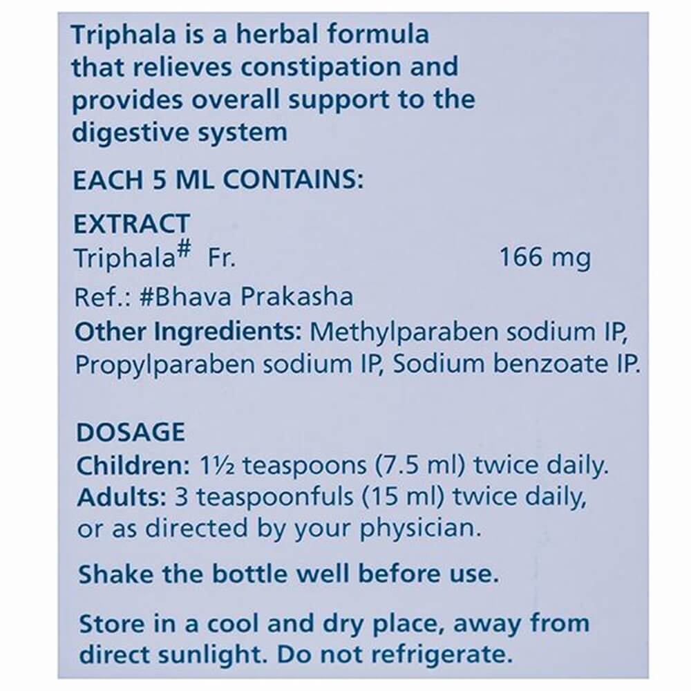 Himalaya Pure Herbs Triphala Syrup - 200 ml